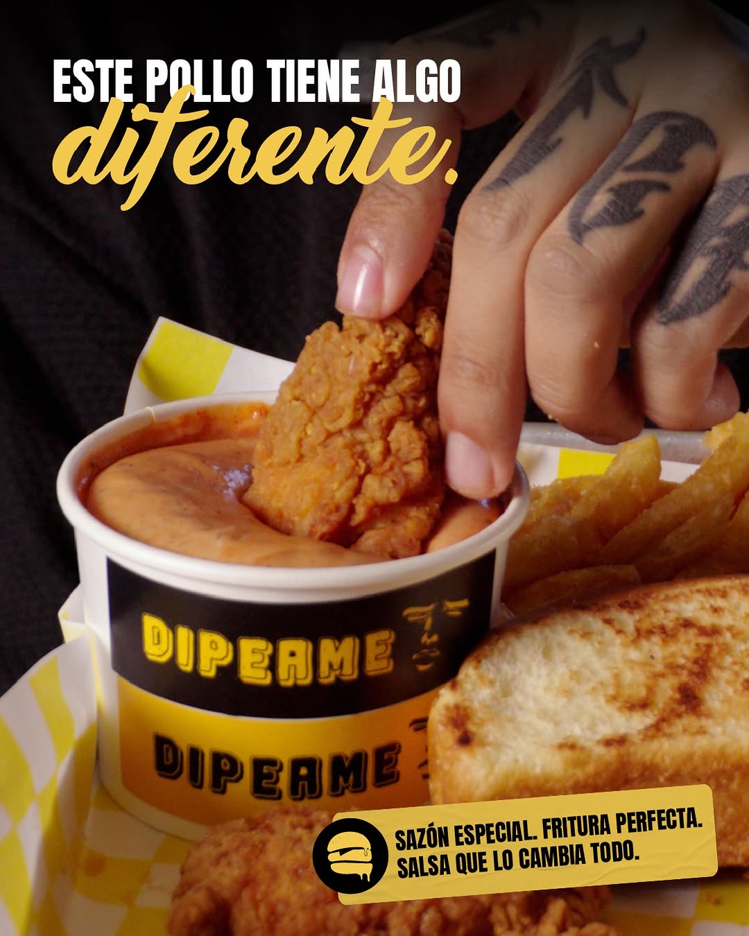 Strips de pollo